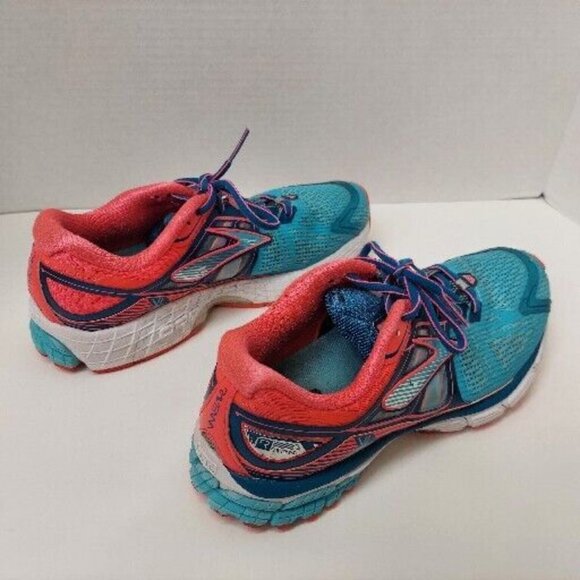 Brooks Womens Ravenna 6 1201821B497 Blue Coral Running Shoes Lace Up Size 9 - Picture 5 of 11